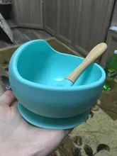 Juego de vajilla de silicona para alimentación de bebé, cuencos impermeables, vajilla antideslizante, sin BPA, plato para bebé, 1 Juego