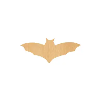 

Bat 4 Laser Cut Out Wood Shape Craft Supply - Unfinished