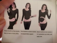 3 unids/set embarazada feto Protector de las mujeres cinturón de maternidad enfermería vientre de embarazo cintura Cuidado del Abdomen apoyo Binder banda