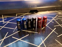 Cubierta protectora de válvula de neumático de rueda de aleación de aluminio para bicicleta de montaña, 2 uds., a prueba de polvo, tapas para boquillas de Gas, accesorios para ciclismo