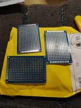 Double-Side Circuit-Board Cave-Plate Prototype Copper 5x7 4x6 1pcs/Lot Pcb 3x7 Green/blue