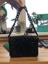 Correa para bolso de resina acrílica, correa para bolso de hombro de hueso de pescado, correa de cadena, cinturones desmontables, accesorios para bolso de ASA, 30cm/41/60cm, 1 ud.