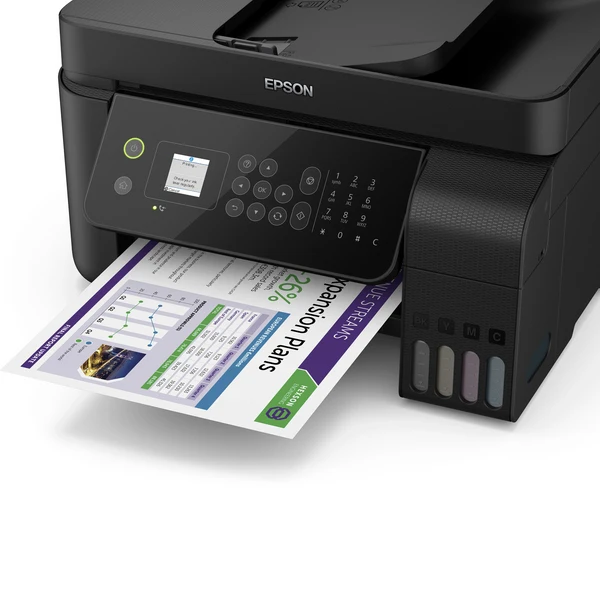Многофункциональный принтер Epson Ecotank ET-4700 10 ppm WiFi Fax черный