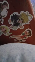 Pegatinas de dibujos animados del Anime japonés de los Seven Sins para portátil, equipaje, teléfono para motocicleta, monopatín, juguetes de pegatinas para niños, 10/30/50 Uds.