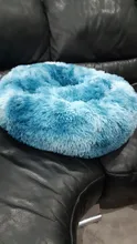 Cats Nest Bed-House Pet-Cushion Pets-Supplies Dog-Mat Plush-Dog Round Warm Soft Winter