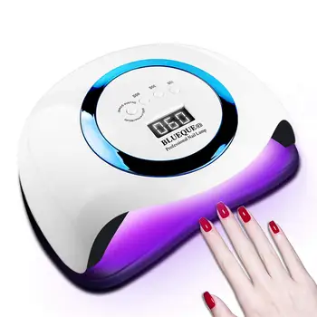

LED UV nail lamp, 72W gel faster professional nail dryer Blueque V1