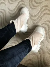 Botas de calcetín negro para mujer, zapatos góticos Punk, botines de plataforma, media blanca, novedad de 2020