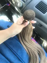 Beaudiva destacar P4/27 mechones con cierre de la onda del cuerpo de mechones con cierre extensiones de cabello recto mechones con cierre T parte