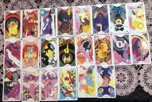 Juego de 78 tarjetas de adivinación de Tarot oculto, cartas de oráculo, tablero de naipes de fiesta familiar, Solomonic antiguo Magickal
