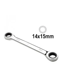 

JBM 13488 KEY WITH RATCHET 14X15MM