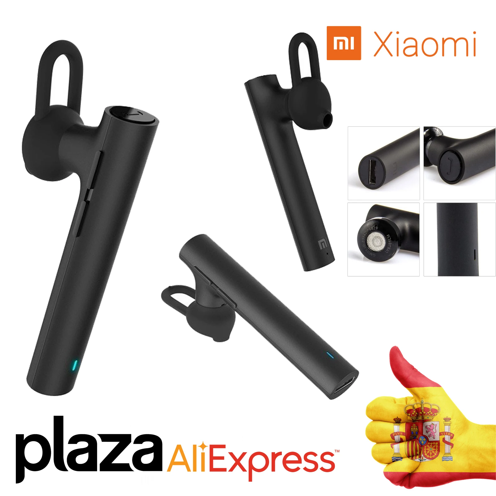 Моя bluetooth-гарнитура BASIC BLACK, BLUETOOTH 4,1, CANC спортивные наушники, гарнитура без рук для X I A или M I Redmi