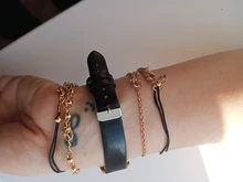 Reloj de pulsera analógico de cuarzo para Mujer, cronógrafo con correa de cuero de lujo, color negro, 5 uds.