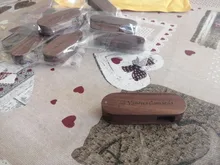 Pen-Drive Engraved-Logo U-Disk Thumb JASTER Wooden Free-Custom-Logo Customize Usb-2.0