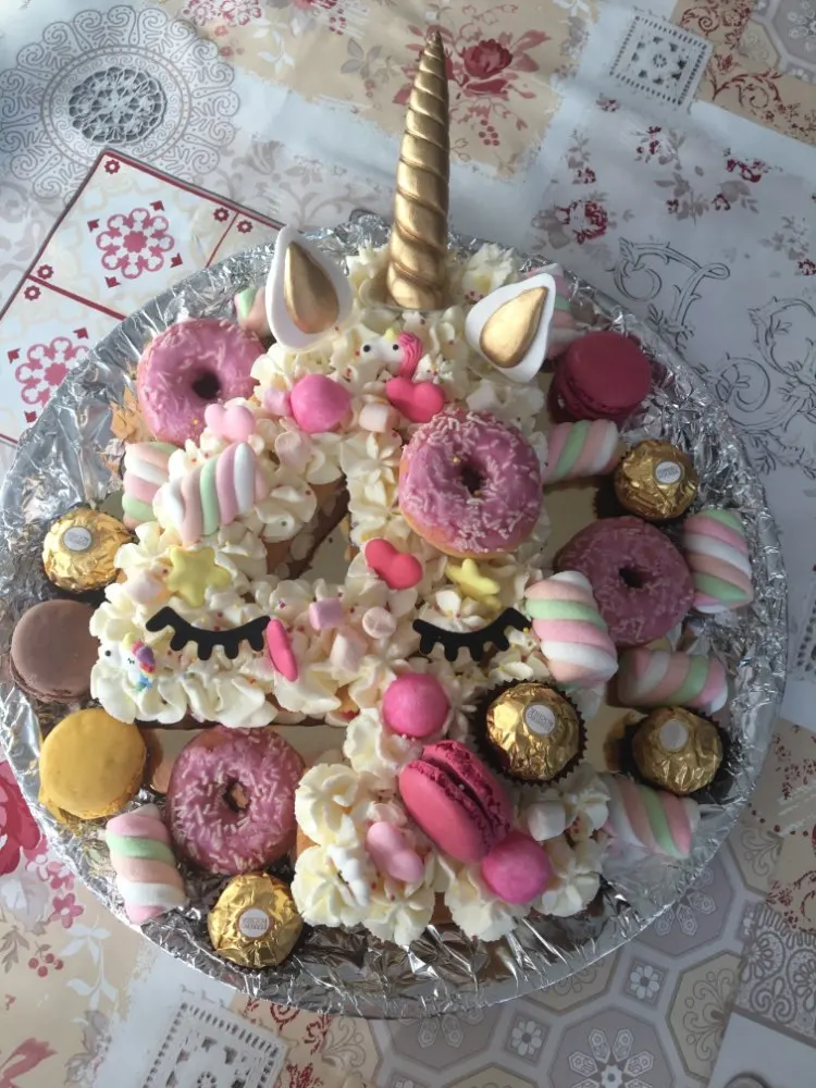 NEW UNICORN Cupcake Kit 24 Baking Cups and Cake Topper Set for Birthdays Parties photo review