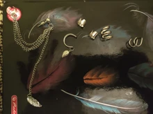 IPARAM 7 unids/set Vintage borla cadena Clip para oreja de aleación 2020 pendientes Bohemia mujeres hoja geométrica pendientes regalo de fiesta, joyería