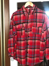 Oversized Shirts Clothing Tops Button Female Blouse Long-Sleeve Toppies Vintage Plus-Size