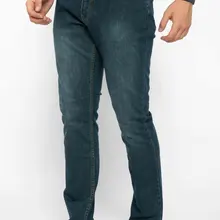 DeFacto темно-синие мужские тонкие джинсы с карманами и низкой талией, джинсовые длинные штаны, мужские повседневные Trousers-J7751AZ18AU