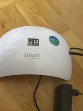 SUNUV-secador de Gel para manicura SUN8 secador LED de uñas, lámpara de 48W, modo único de bajo calor, herramientas de arte para esmalte de uñas