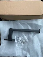 Paper-Holder Tissue-Rack Bathroom-Accessories Toilet-Roll Wall-Mounted Black Storage-Shelf