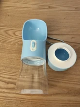 HOOPET Pet Dog Water Bottle Feeder Bowl Portable Water Food Bottle Pets Outdoor Travel