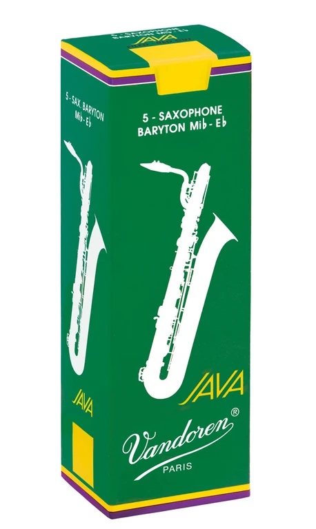 Vandoren SR3425 JAVA Трости для саксофона Баритон №2 5 (5шт) | Спорт и развлечения