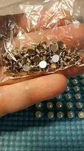 Shoes Rivets-Studs-Beads Clothes-Decoration Diy-Crafts Pearls for Bag 6mm White 100sets