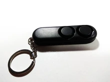 LLavero de seguridad Personal de 130dB para mujer, dispositivo de autodefensa, con altavoces duales, alarma de Panic, colgante de bolsa portátil