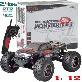 

MODELTRONIC Monster RC 1/12 scale Xinlehong 9115 electrics 2.4Ghz Red 40 KM/H GPTOYS S911