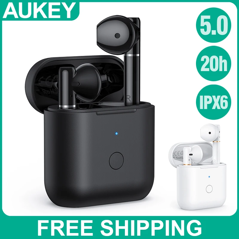 Беспроводные наушники AUKEY EP-T29 Bluetooth 5 0 мини-наушники-вкладыши с зарядным боксом