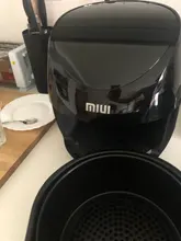 MIUI 4.6L Electric Air Fryer Oven MI-CYCLONE 360°Baking LED Touchscreen Deep Fryer without
