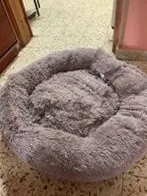 Bed Sofa Kennel Sleeping-Cushion-Mat Cat House Puppy-Plush Pet-Dog Washable Fluffy Round