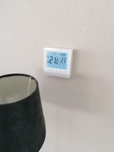 Myuet-termostato de calefacción alimentado por batería ME83B para caldera de Gas