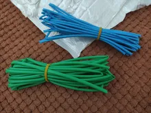 Tubo termocontraíble para reparación de conectores, color negro, rojo, verde, azul o amarillo, 2:1, para envoltura de cables de alambre, diámetro de 1, 2, 3, 5, 6, 8 y 10mm