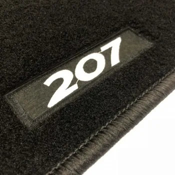 

Peugeot 207 Ranchera mats (2006 - 2012) custom Logo