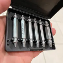 Drill-Bit-Set Extractor Stripped Screws Demolition-Tools Broken-Screw-Bolt-Remover 6pcs