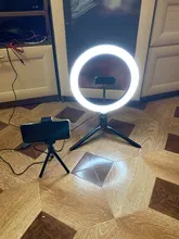 Remote-Ring Light-Lamp Tripod-Stand Fill Youtube Photo Led Selfie Live Bluetooth 26/16cm