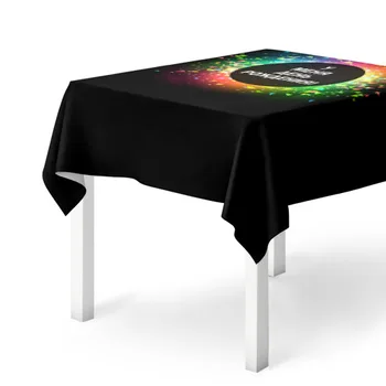 

3D tablecloth my birthday