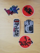 40pcs/set Cartoon Stickers Motorcycle Decals for Motorcycle Helmet Laptop Suitcase Skateboards