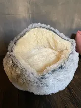 Bed House Nest Cat-Bed HOOPET Small-Dogs Round Plush Warm Soft New-Style For Cats Long