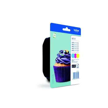 

Brother LC123RBWBP color Ink Cartridge