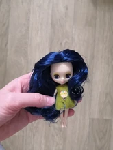 Mini muñeca de cuerpo normal DBS blyth, 10CM, BJD, regalo para niñas, juguete de anime, vestido aleatorio