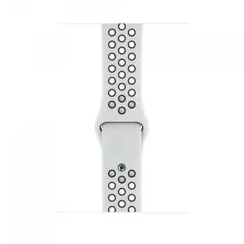 

Apple MTMY2ZM/A accessory for smartwatch Band Black, Platinum fluoroelastomer