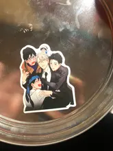 ¡10/30/50 unids/pack anime japonés YURI! Pegatinas de hielo en escamas para coches, motocicletas, juguetes para niños, equipaje, Skateboards, ordenador