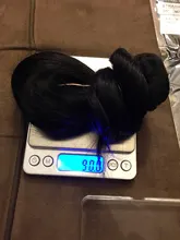 Extensiones de cabello humano liso con cierre, cabello Remy brasileño tejido, 3, 4 mechones, 30, 32, 34 y 36 pulgadas
