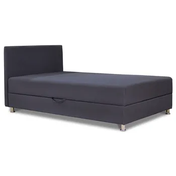 

Classic bed 120 with lifting mechanism dark gray