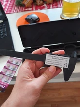 Calibrador Vernier Digital electrónico, herramientas de medición de 150mm y 6 pulgadas