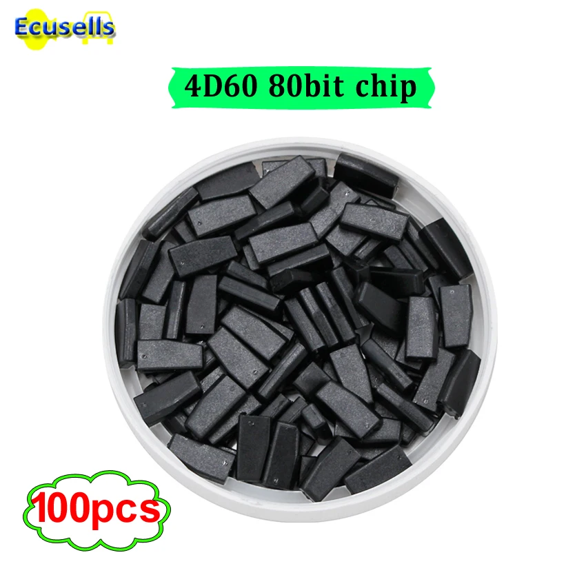 100 шт./лот ID4D 60 4D60 80bit ID60 пустой чипа хорошее качество virgin(не подвергавшиеся химическому воздействию), опт чип 4D 60 чип