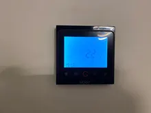 Moeshouse Controlador de temperatura de termostato inteligente WiFi para agua/calefacción eléctrica de suelo Agua/caldera de Gas funciona con Alexa Google Home