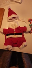 Costume Cat Jacket Christmas Dogs Small Santa-Claus Winter Large for Funny Dog-Coat Warm