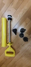 Pistola de calafateo, bomba de cemento y cal, mortero de enlace, pulverizador, aplicador, herramientas de llenado de lechada con 4 boquillas Y98E